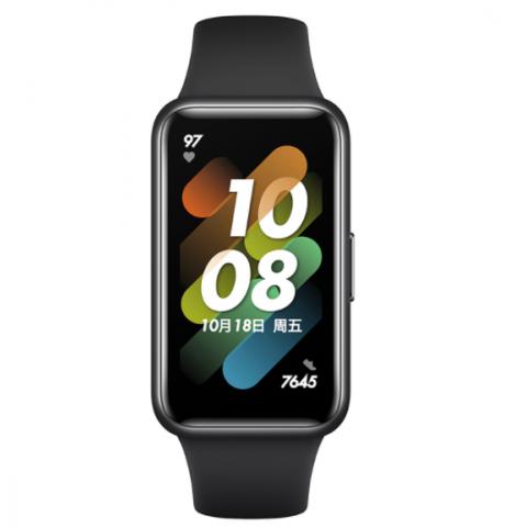 华为/HUAWEI 手环7 标准版 曜石黑 智能手...